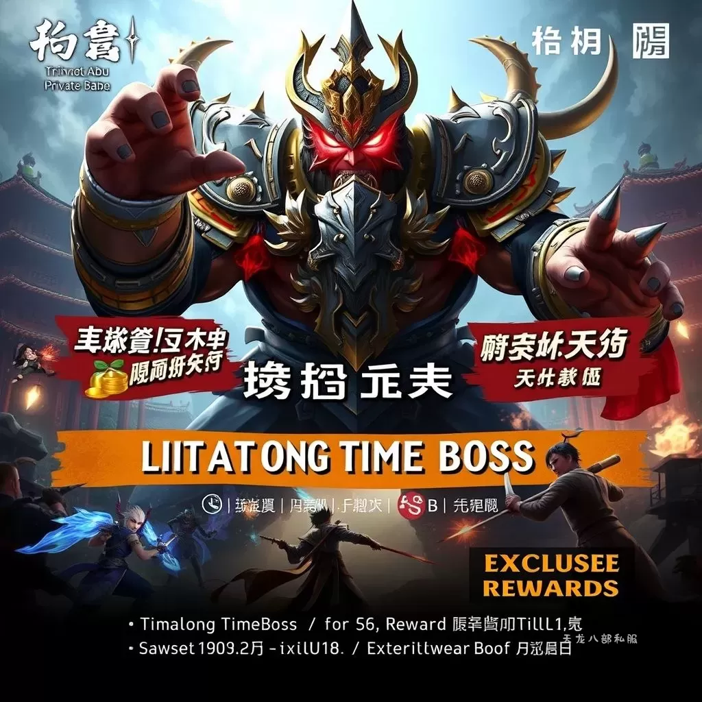 天龙八部公益服活动玩法：限时 BOSS 击杀奖励解析-天龙八部私服