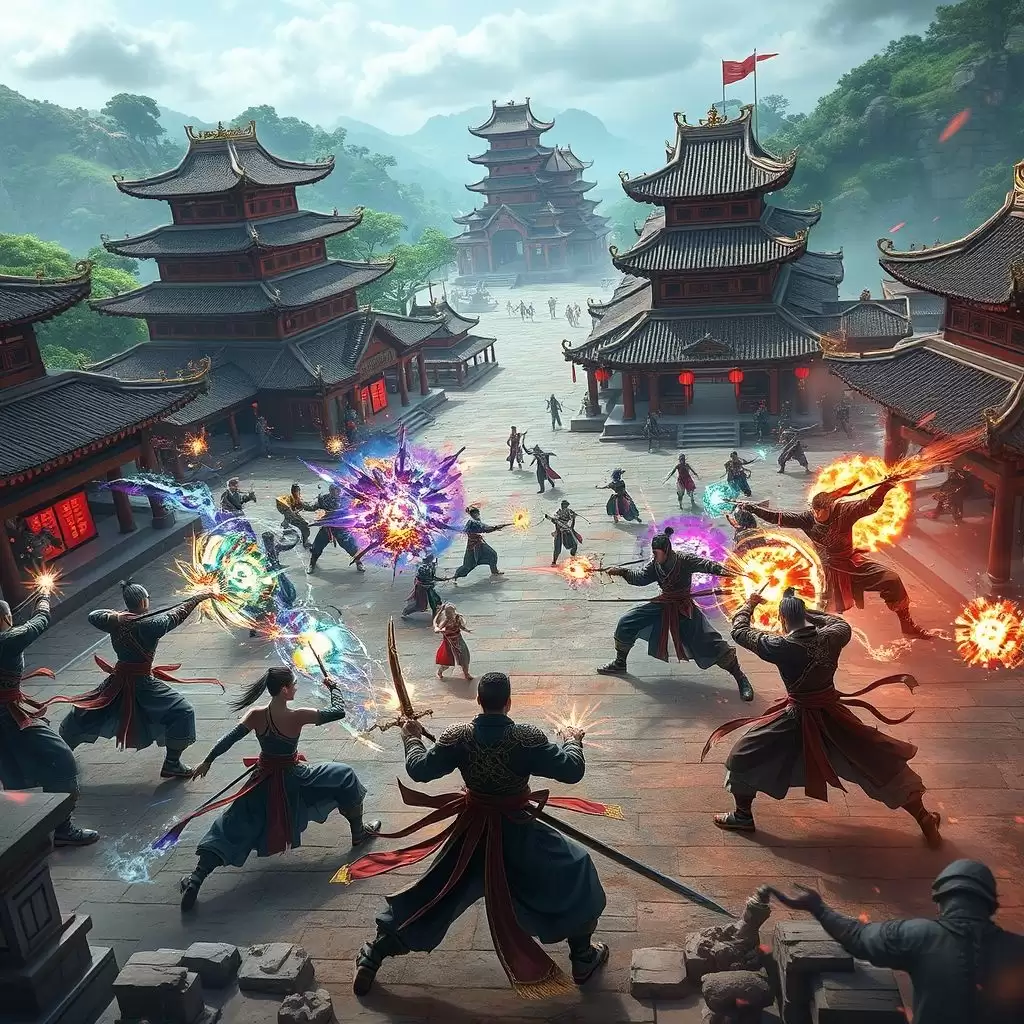 天龙八部私服 PK 场地规则：不同场景对战限制-天龙八部私服